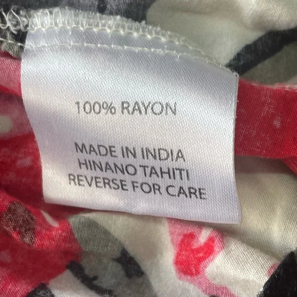 Hinano Off-The-Shoulder Blouse Sz M Lehua Design - previously owned, lik… - Picture 8 of 9